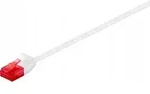 U/utp Cat6 3m Wei&szlig;, D&uuml;nn, V-utp603w-slim - Microconnect