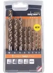Alpen - Holzspiralbohrersatz Timber Twist 8-teilig 1x &Oslash; 3, 4, 5, 10 Mm, 2x &Oslash; 6, 8