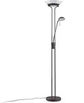 Led Stehlampe 'yveta' Aus Metall Dimmbar F&uuml;r Wohnzimmer & Esszimmer Von Lindby