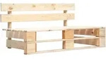 Vidaxl Garden Pallet Bench Wood