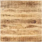 Tischplatte Massivholz Mango 25-27 Mm 70x70 Cm - Vidaxl