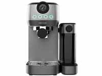 Cecotec - Macchina da caffè semiautomatica Power Espresso 20 Steel Pro Latte