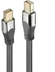 36310 Displayport-kabel 0,5 M Mini Displayport Grau - Lindy