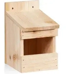 Halbh&ouml;hle Nistkasten, Vogelkasten Zum Aufh&auml;ngen, Unbehandeltes Holz, Amsel,