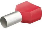 Knipex - 97 99 377 Twin-aderendh&uuml;lsen Mit Kunststoffkragen Je 50 St&uuml;ck 1 Mm