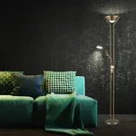 Deckenfluter Stehlampe Led Dimmbar Mit Leselampe Led-stehlampen Mit Dimmer, Lesespot