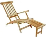 Gartenliege Klappbar Teakholz Deckchair 150 Cm Puccon