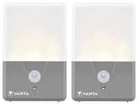 Varta 16634101402 Motion Sensor Outdoor Light Twin led Camping-Leuchte 40 lm