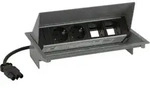 Bachmann - Steckdosenbox Coneo Data L: 299,1 Mm, B: 87,1 Mm Alufarbig