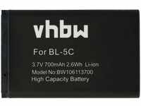 Vhbw - Akku kompatibel mit Withings WBP01 Babyphone Babytalker (700mAh, 3,7V,...