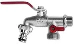 Duo Doppelanschluss Wasserhahn Zapfventil 3/4'