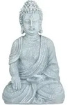 Buddha Figur Sitzend, 40 Cm Hoch, Feng Shui Deko, Wetterfest & Frostsicher, Gro&szlig;e