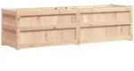 Pflanzk&uuml;bel 180x50x50 Cm Massivholz Kiefer - Vidaxl