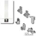 Wolf Paket Brennwerttherme Cgb-2k-24 Regelung Bm-2, Aufputz