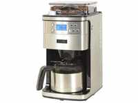 Isotherme programmierbare Kaffeemaschine mit Mühle 12 Tassen 1000w Edelstahl -