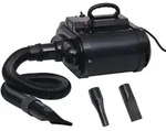 Haustiertrockner Doppelmotor Schwarz - Vidaxl
