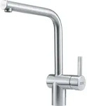 Franke - Armatur Atlas Vorfenster Neo - Edelstahl, Festauslauf, Hochdruck,