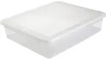Okt Transparente Aufbewahrungsbox 9 Liter Stapelbar