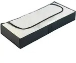 Unter Bett Kommode Deep Black Aufbewahrungs Box Schrank Textilien Kleidung - Schwarz