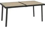 Outsunny Gartentisch, Balkontisch, 145 X 85 Cm Terrassentisch F&uuml;r 6 Personen Mit