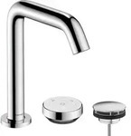 Tecturis S - Waschtischarmatur Mit Ablauf, 2-loch-installation, Coolstart, Ecosmart+,