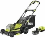 Ryobi 18 V One+ Brushless Akku-rasenm&auml;her Ry18lmx40c-150, 40 Cm Schnittbreite, Inkl.
