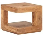 Vidaxl Couchtisch 45x45x40 Cm Massivholz Akazie