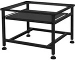 Ml-design - Waschmaschinen-untergestell Mit Ausziehbarer Ablage, Schwarz,