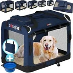 Hundetransportbox Faltbar Katzentransportbox Transportbox Autobox Hundebox Box