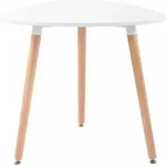 K&uuml;chentisch Abenra Wei&szlig; 80 Cm