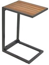 Cee Besteilstelltisch Graphit/natur Alu/akazie