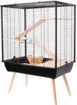 Zolux - K&auml;fig Neo Cosy - Gro&szlig;es Gestell (77,5 X 47,5 X 109 Cm), Grau