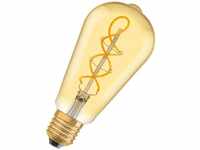 LED-Lampen, Vintage-Edition, 28 Watts Ersatz, E27, ST64-shape, 2000 Kelvin, Warm