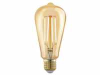 Eglo - led Leuchtmittel Edison ST64 E27 4W amber 1700K Edison-Glühbirne