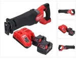 M18 Fsz-502 Akku Recipro S&auml;bels&auml;ge 18 V Brushless + 2x Akku 5,0 Ah + Ladeger&auml;t -