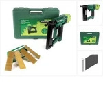 2xr-j50 Druckluftnagler Im Transportkoffer + Stauchkopfn&auml;gel Brads 40 Mm 5000...