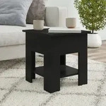 Couchtisch Schwarz 40x40x42 Cm Holzwerkstoff Vidaxl
