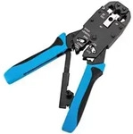 Equip 129409 Crimpzange Schwarz-blau Professionell