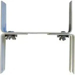 Blumenkastenhalter H-form Wei&szlig;