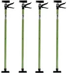 4x Deckenst&uuml;tze Einhandst&uuml;tze Montagest&uuml;tze Teleskopst&uuml;tze 115-290cm 45&deg; Winkel