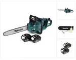 Duc 355 G2 Akku Kettens&auml;ge 36v ( 2x18v ) Brushless 35 Cm + 2x 6,0 Ah Akku -...