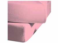 Mako-Satin-Spannlaken colours pink 4070 160x200 - Fleuresse