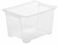 Rotho - Aufbewahrungsbox evo Easy 15 l transparent 38,7 x 27,9 x 22,8 cm Boxen,