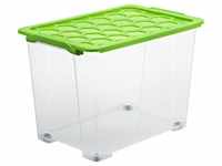 Aufbewahrungsbox evo Safe 65 l inklusive Deckel Kunststoffbox Lagerbox - Rotho