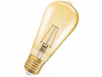 LED-Lampen, Vintage-Edition, 22 Watts Ersatz, E27, ST64-shape, 2400 Kelvin, Warm