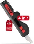 Wiha Abisolier-multitool F&uuml;r Rundkabel 125 Mm I Abmanteln 8 - 13 Mm I Abisolieren