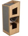 Cat Tower Citystyle 105 Cm, Braun/grau