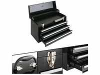 AREBOS Werkzeugkoffer mit 3 Schubladen & 2 Ablagefächern inkl. Tragegriff -...