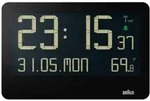 Bc 14 Schwarz Funk Wanduhr Digital - Braun