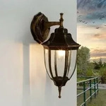 Wandlampe Au&szlig;enleuchte Rustikal Antik E27 Laterne